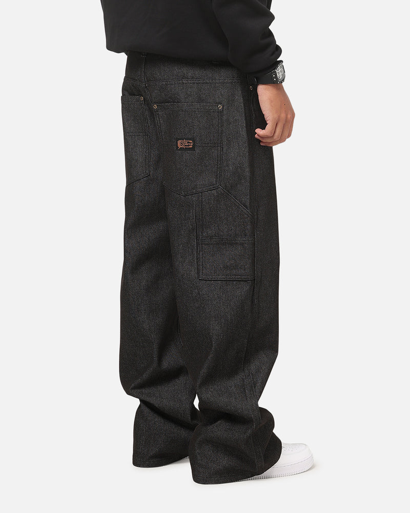 Carre Baggy Carpenter Jeans Raw Black