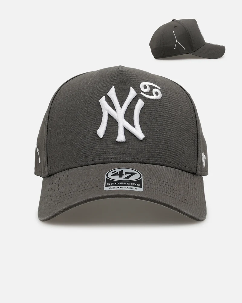 47 Brand New York Yankees 'Yankees Zodiac' Cancer 47 Offside Snapback Charcoal
