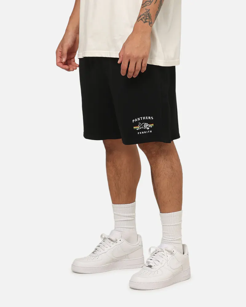 Bleacher Athletic Penrith Panthers NRL 1908 Track Shorts Black