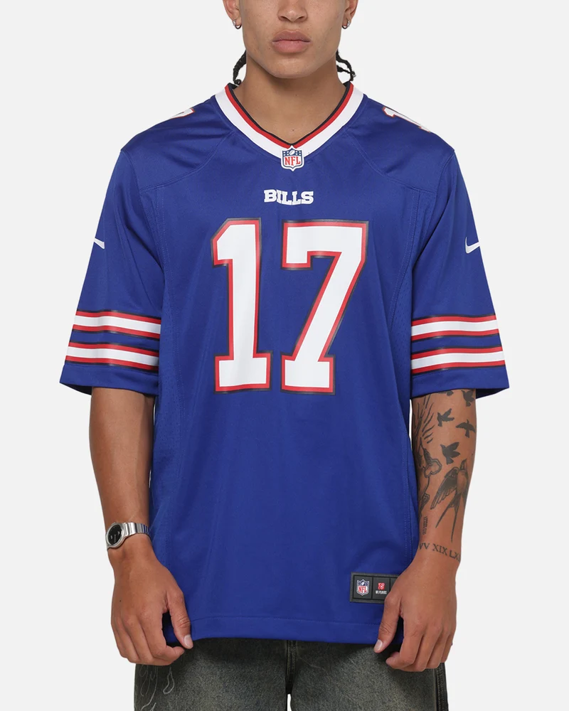 Nike Buffalo Bills Josh Allen #17 Home Game NFL Jersey Old Royal