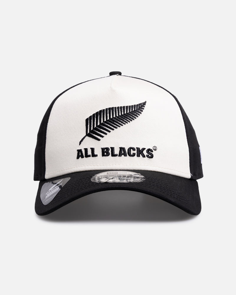 New Era New Zealand All Blacks 'Two-Tone' 9FORTY A-Frame Snapback White