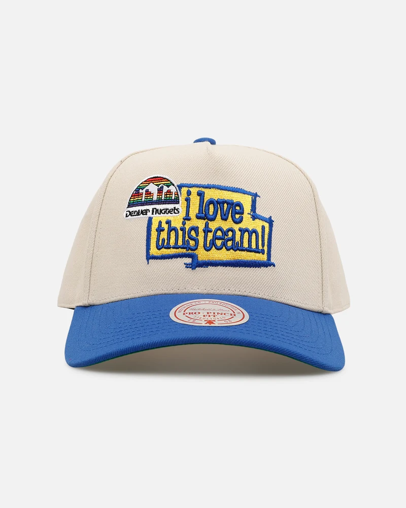 Mitchell & Ness Denver Nuggets 'Love' Pro Pinch Snapback OTC