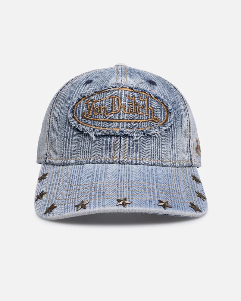 Von Dutch OG Stripes Denim Dad Strapback Denim