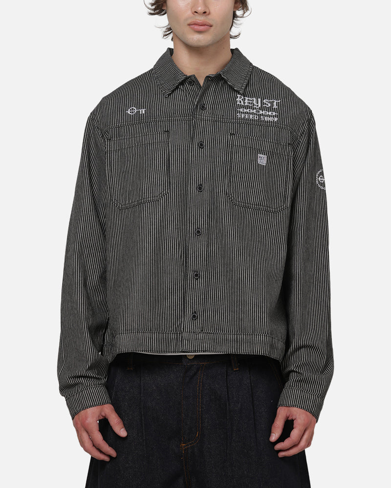 Key Street Speed Shot Work Shirt Black