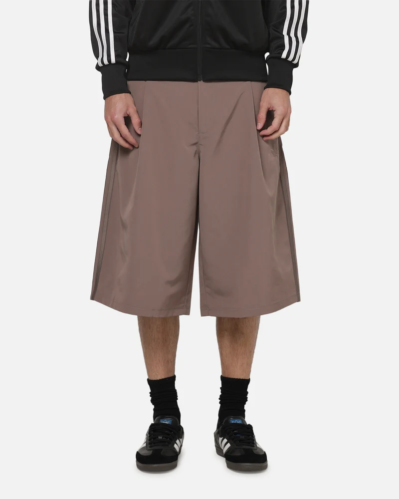Adidas Woven Shorts Trace Brown