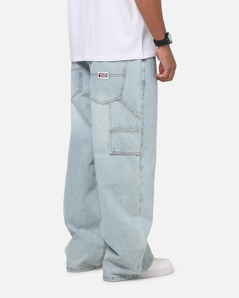 Carre Baggy Carpenter Jeans Sunfade Blue