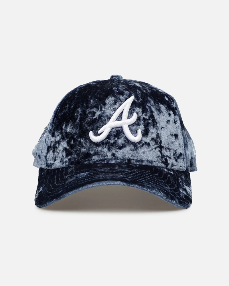New Era Atlanta Braves 'Crushed Blue Velvet' 9FORTY A-Frame Snapback Blue
