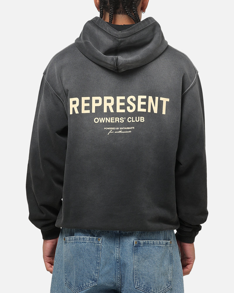 Represent Owners Club Hoodie Aged Black