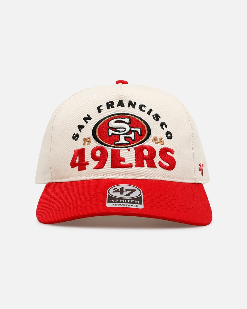 47 Brand San Francisco 49ers 'Arcitext' 47 Hitch Snapback Natural
