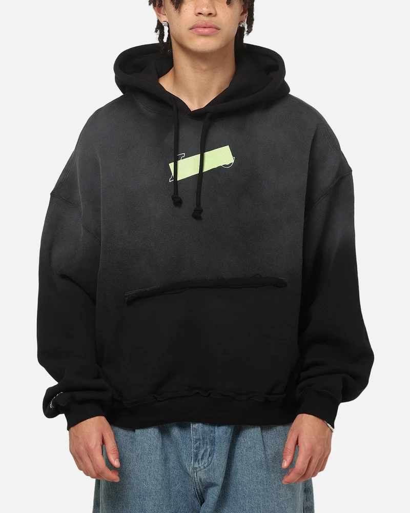 Mitchell & Ness Los Angeles Lakers Tape Hoodie Black