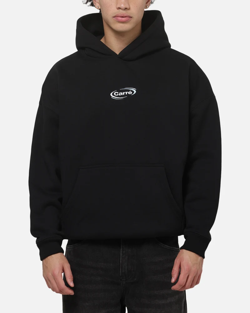 Carre Orbit Hoodie Solid Black