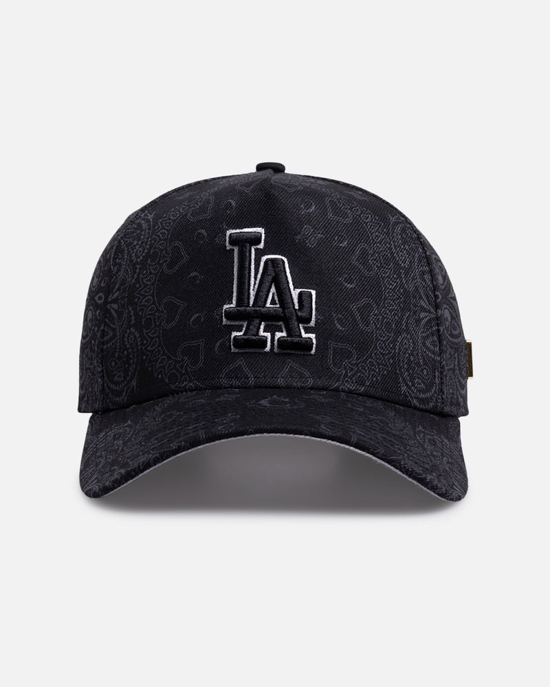 New Era Los Angeles Dodgers 'Black Tonal' 9FORTY A-Frame Snapback Black