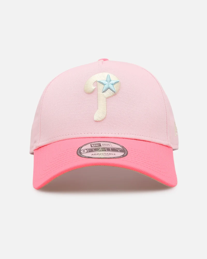 New Era Philadelphia Phillies 'Video Game Pack' 9FORTY A-Frame Snapback Pink