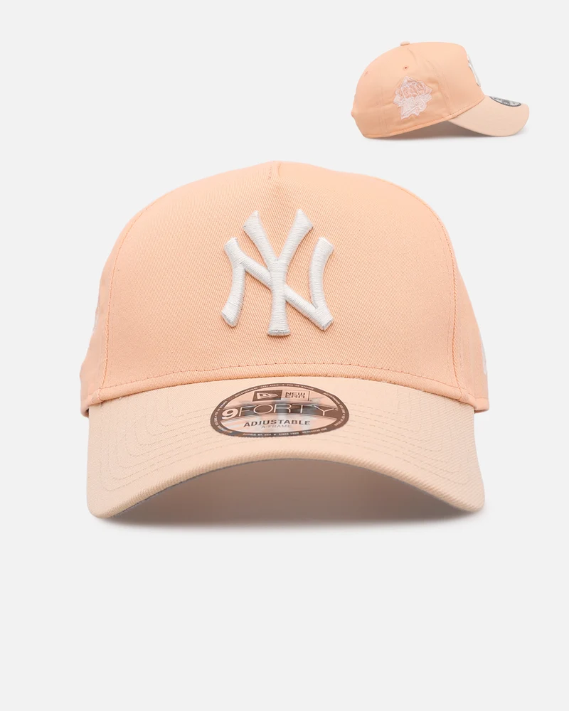 New Era New York Yankees 'Peaches' 9FORTY A-Frame Snapback Peach