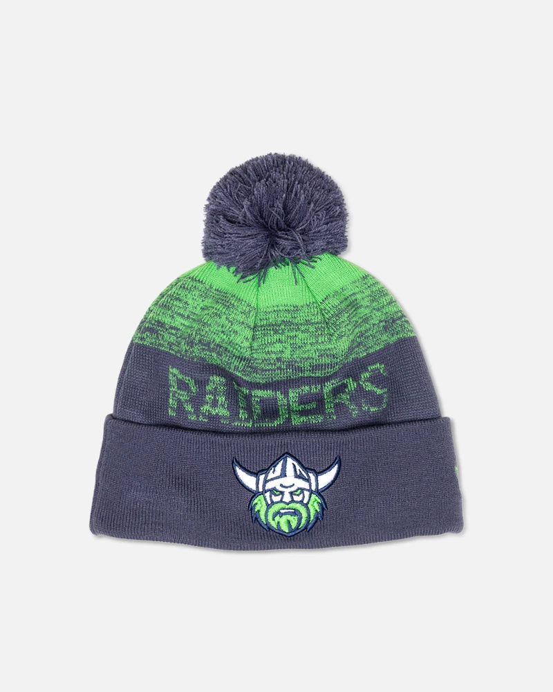 New Era Canberra Raiders 'NRL Ombre Marle' Knitted Beanie Official Team Colour