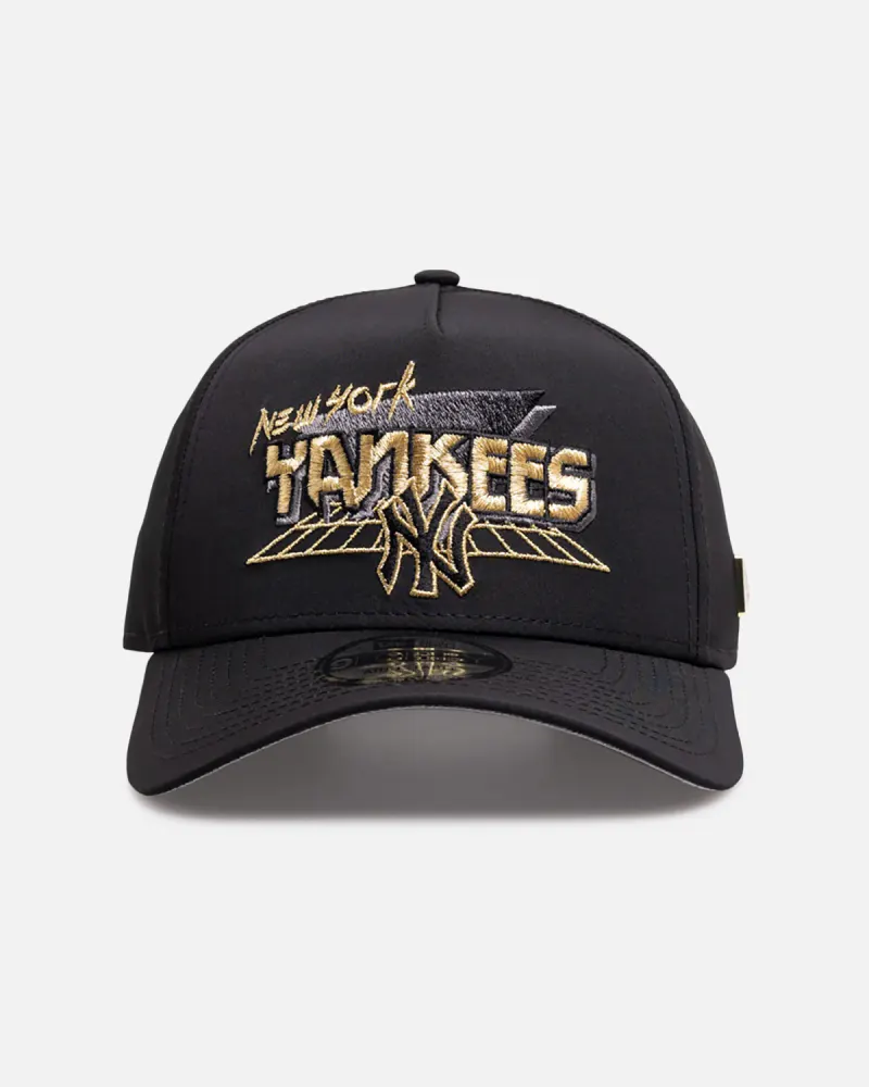 New Era New York Yankees 'Arcade Gold 10 Year Anniversary' 9FORTY A-Frame Snapback Black/Gold
