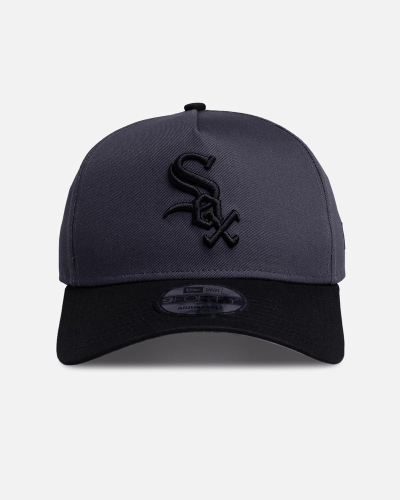 New Era Chicago White Sox 'Graphite Black' 9FORTY A-Frame Snapback Black/Grey