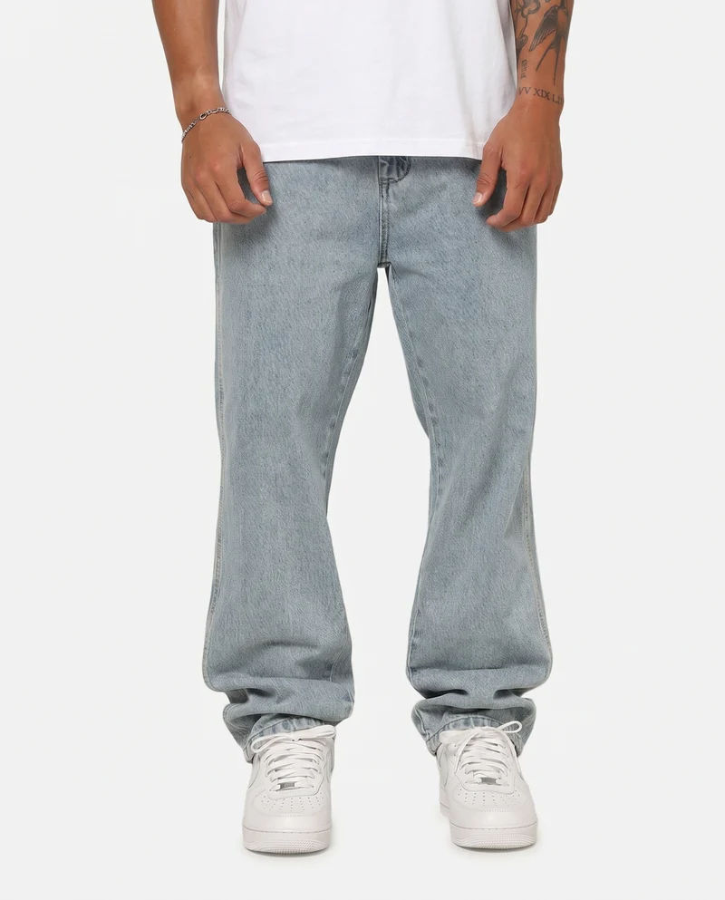 Worship Lounger Jeans Worship Worn Blue