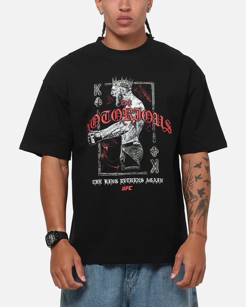 UFC By Culture Kings UFC IFW 2026 The King T-Shirt Black