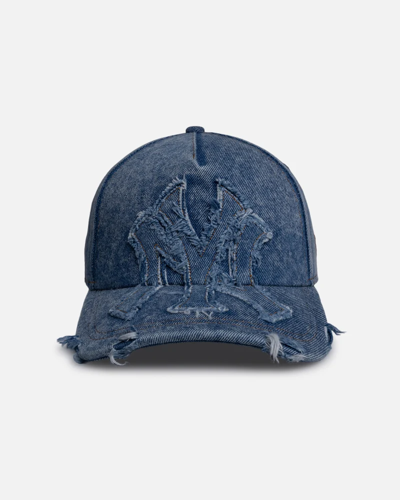 New Era New York Yankees 'Denim Over' 9FORTY A-Frame Strapback Denim