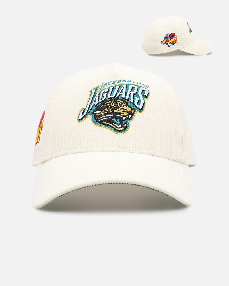 New Era Jacksonville Jaguars 'NFL Kickoff Cord' 9FORTY A-Frame Snapback Official Team Color