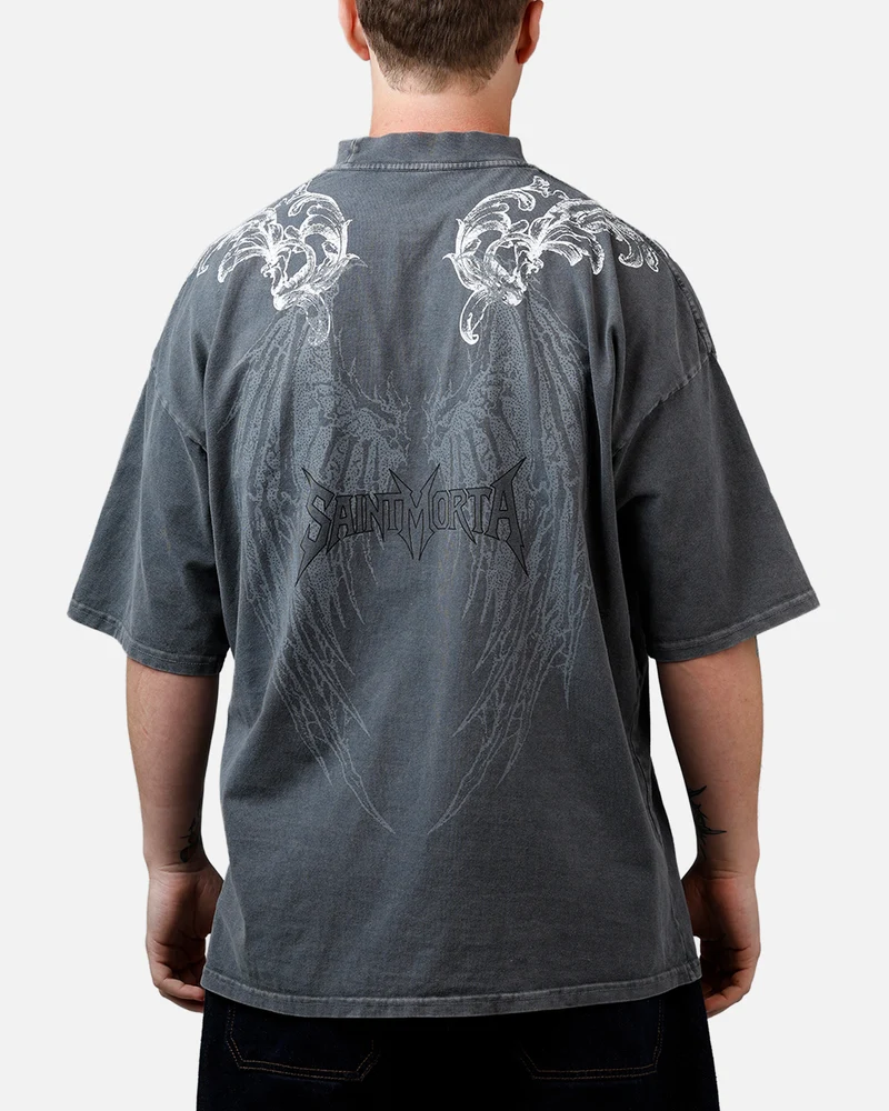 Saint Morta Matriarch T-Shirt Black Wash