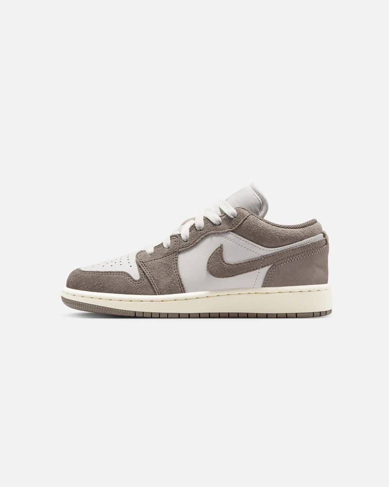 Jordan Kids' Air Jordan 1 Low (GS) Olive Grey