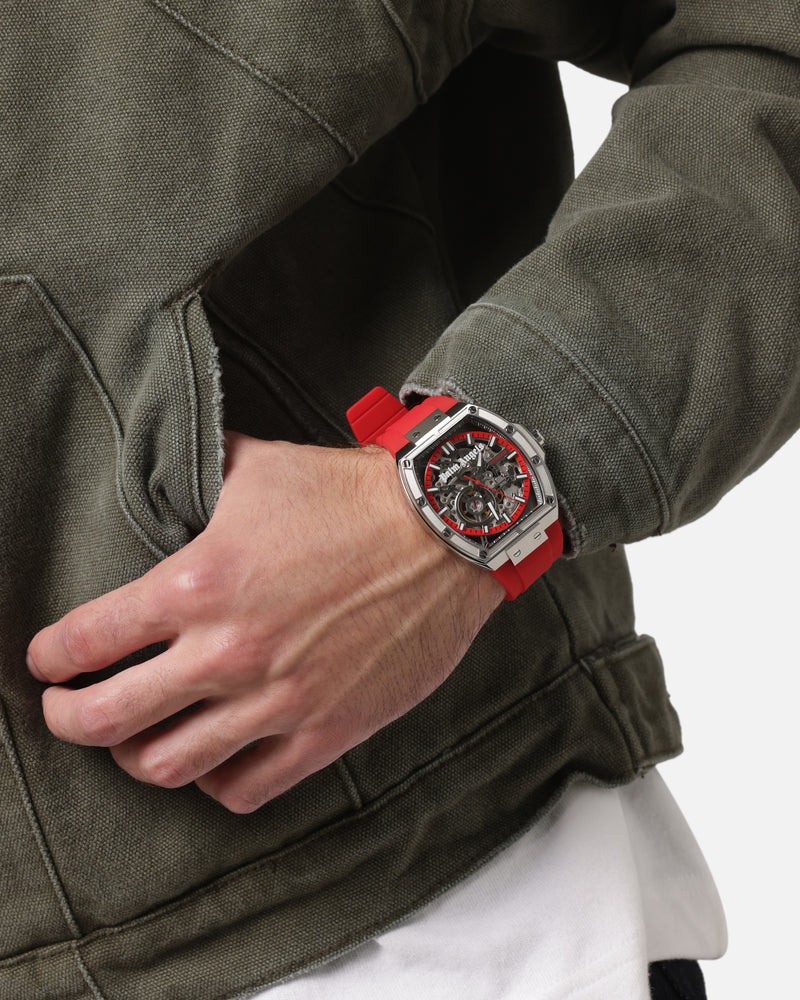Palm Angeles Pulse Watch Red/Silver