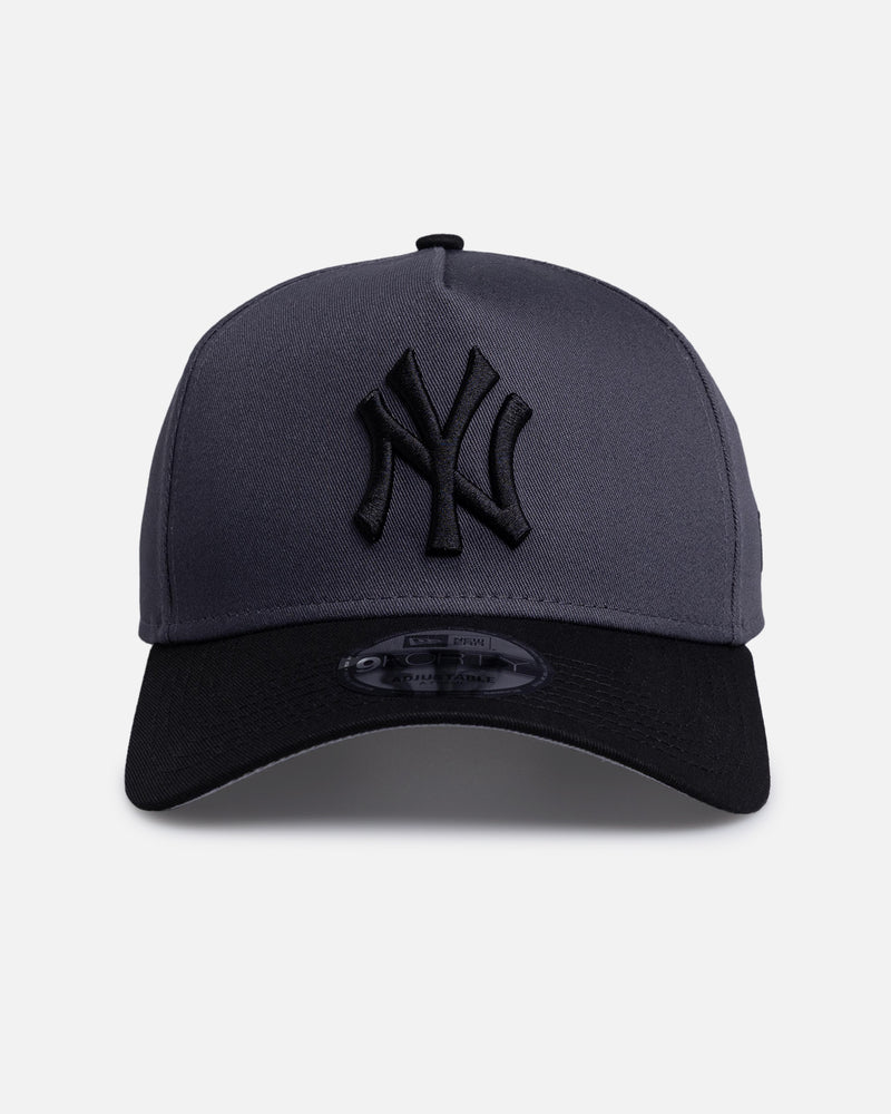 New Era New York Yankees 'Graphite Black' 9FORTY A-Frame Snapback Black/Grey