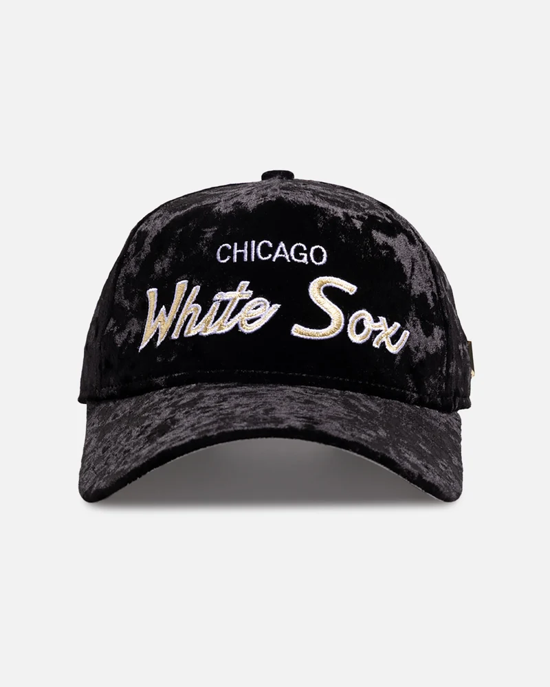New Era Chicago White Sox 'Velvet' 9FORTY A-Frame Snapback Black/Gold