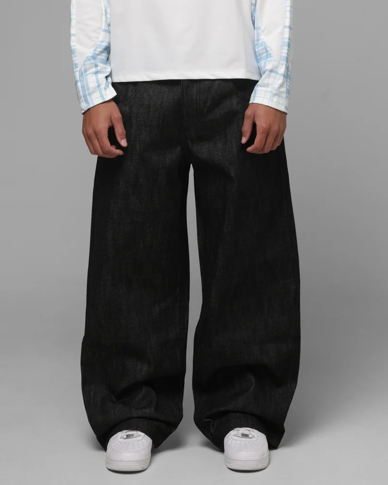 Loiter Star Born Selvedge Denim Jeans Black