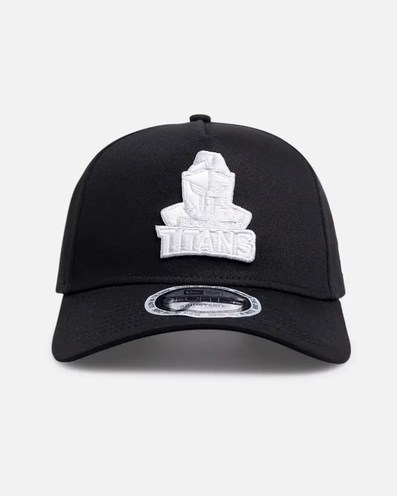New Era Gold Coast Titans 'NRL Glow In The Dark' 9FORTY A-Frame Snapback Black