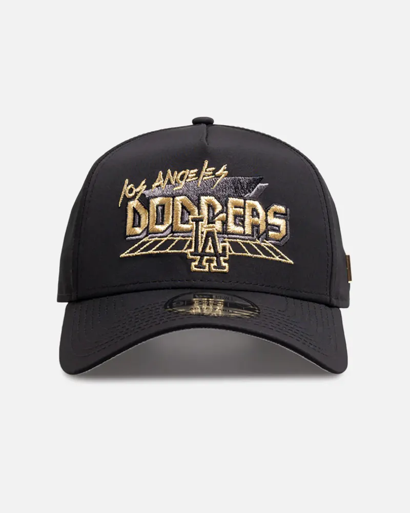 New Era Los Angeles Dodgers 'Arcade Gold 10 Year Anniversary' 9FORTY A-Frame Snapback Black/Gold