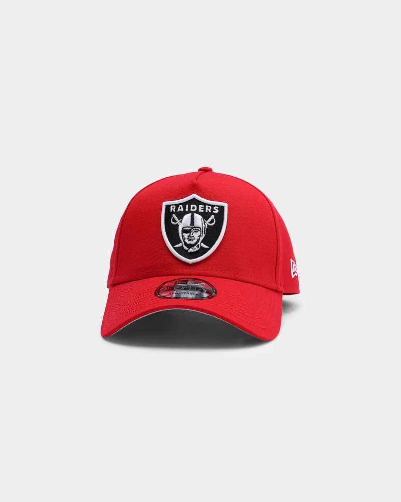 New Era Raiders 9FORTY A-Frame Snapback Red