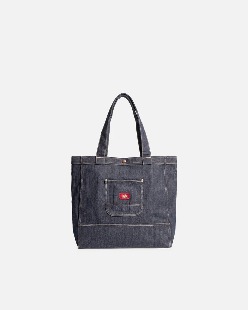 Dickies Denim Tote Bag Rinsed Denim
