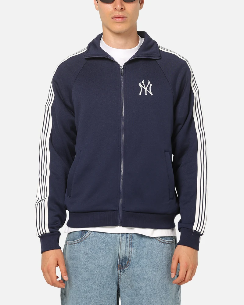 Majestic Athletic New York Yankees TM Tape Tricot Track Top Indigo