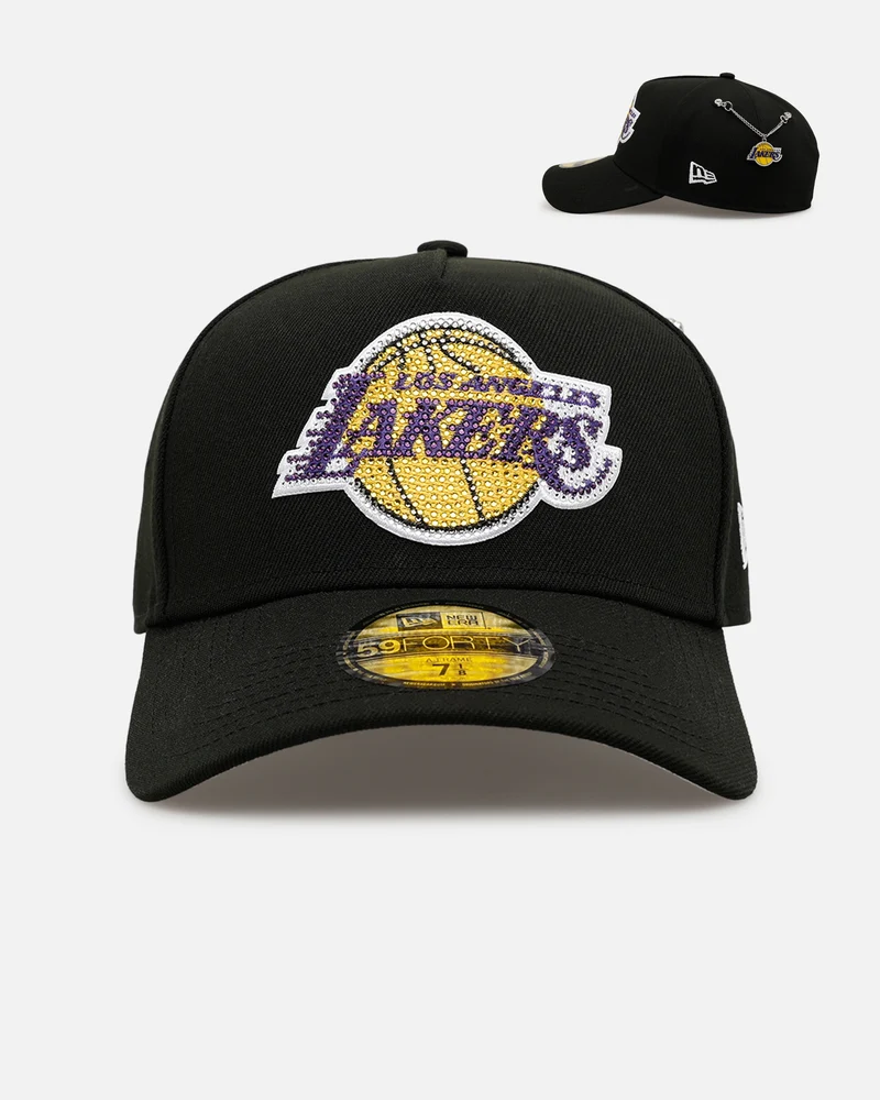 New Era Los Angeles Lakers 'NBA Draft 2026' 59FORTY A-Frame Fitted Black