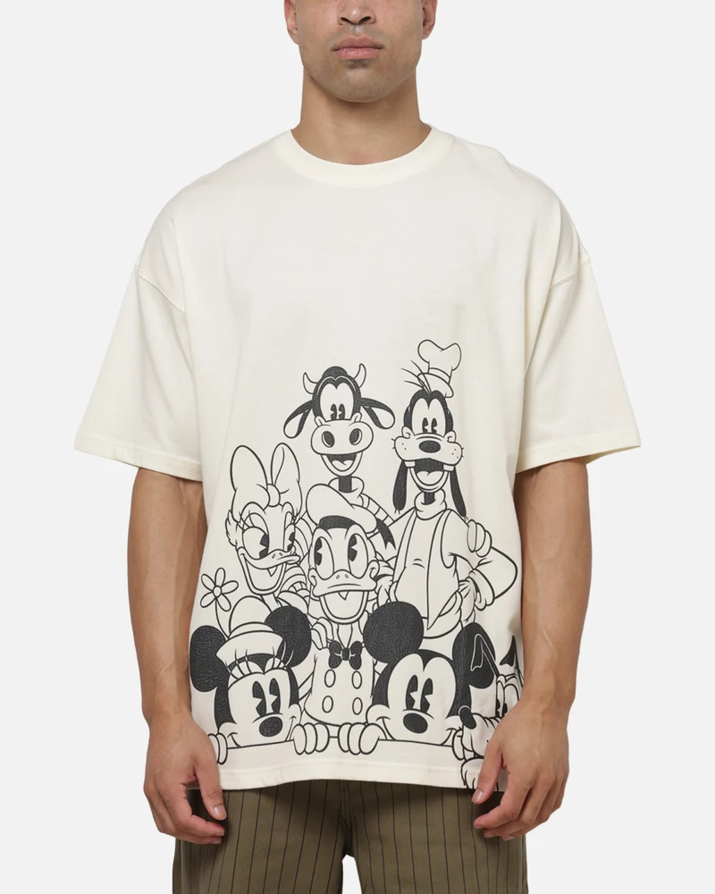 Carré X Mickey & Friends T-Shirt Natural