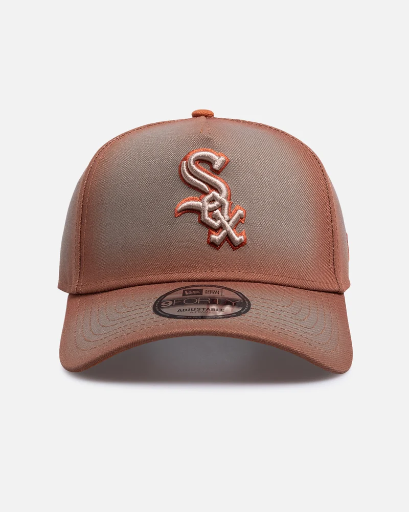 New Era Chicago White Sox 'Gradient Edge' 9FORTY A-Frame Snapback Camel