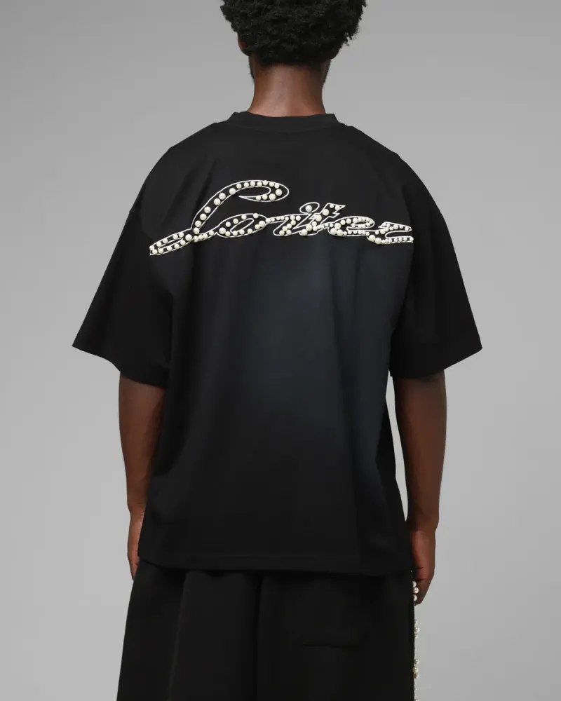 Loiter Pearl T-Shirt Black