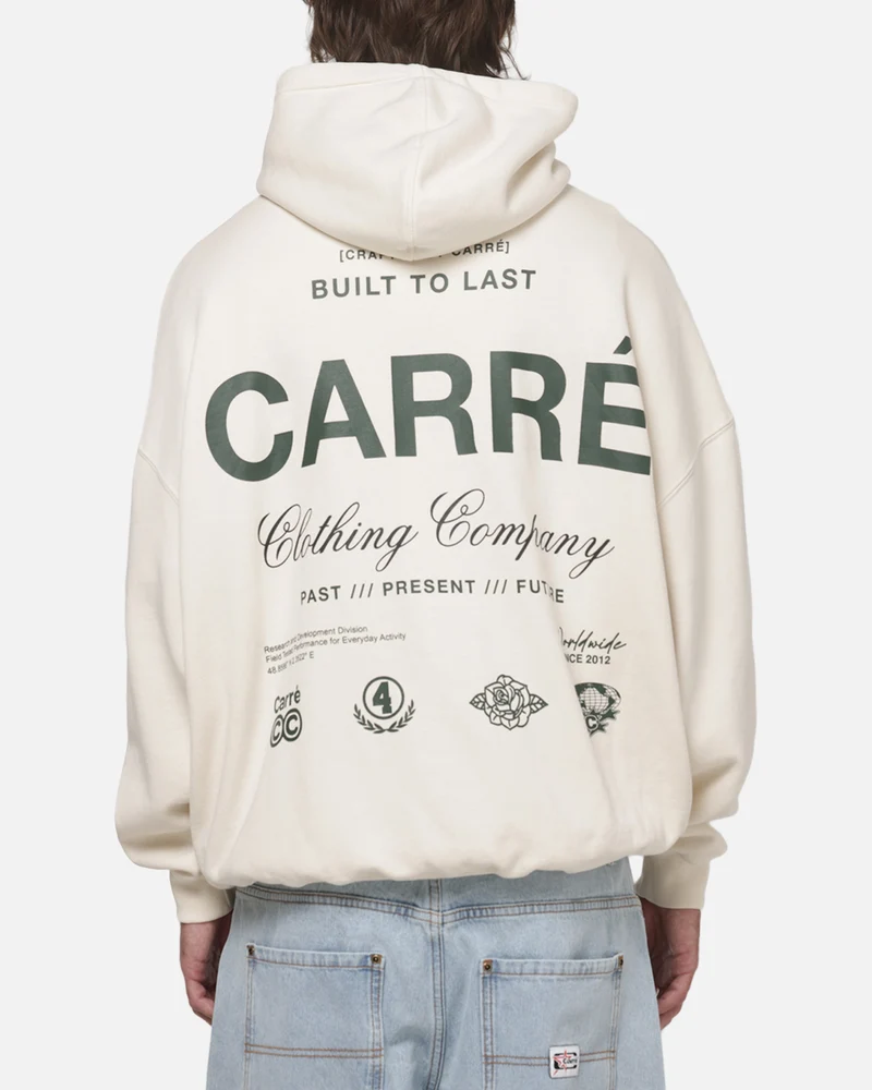 Carre CC 2.0 Hoodie Ecru