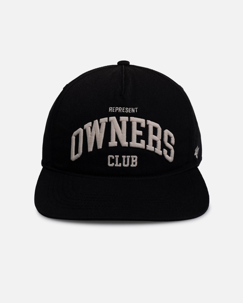 Represent Owners Snapback Cap Faded Black