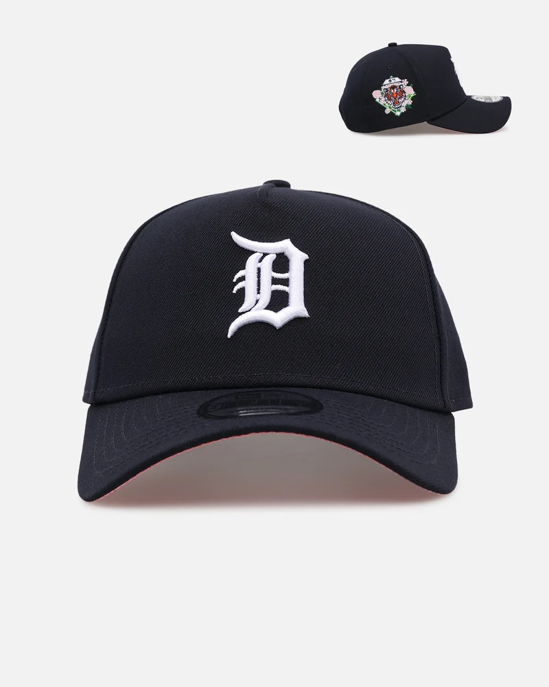 New Era Detroit Tigers 'Floral Side Patch' 9FORTY A-Frame Snapback Official Team Color
