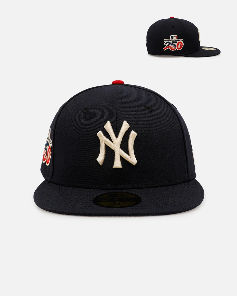 New Era New York Yankees '250th Anniversary Side Patch' 59FIFTY Fitted Navy