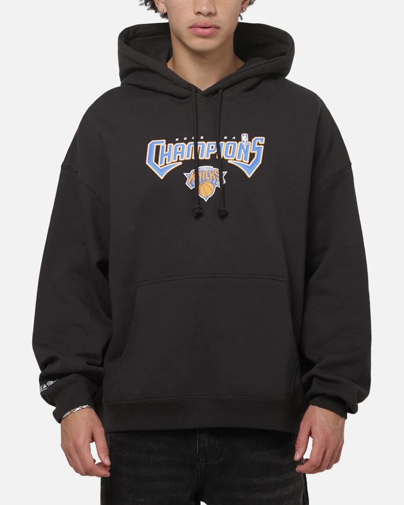 Mitchell & Ness New York Knicks 2026 NBA Champions Hoodie Washed Black