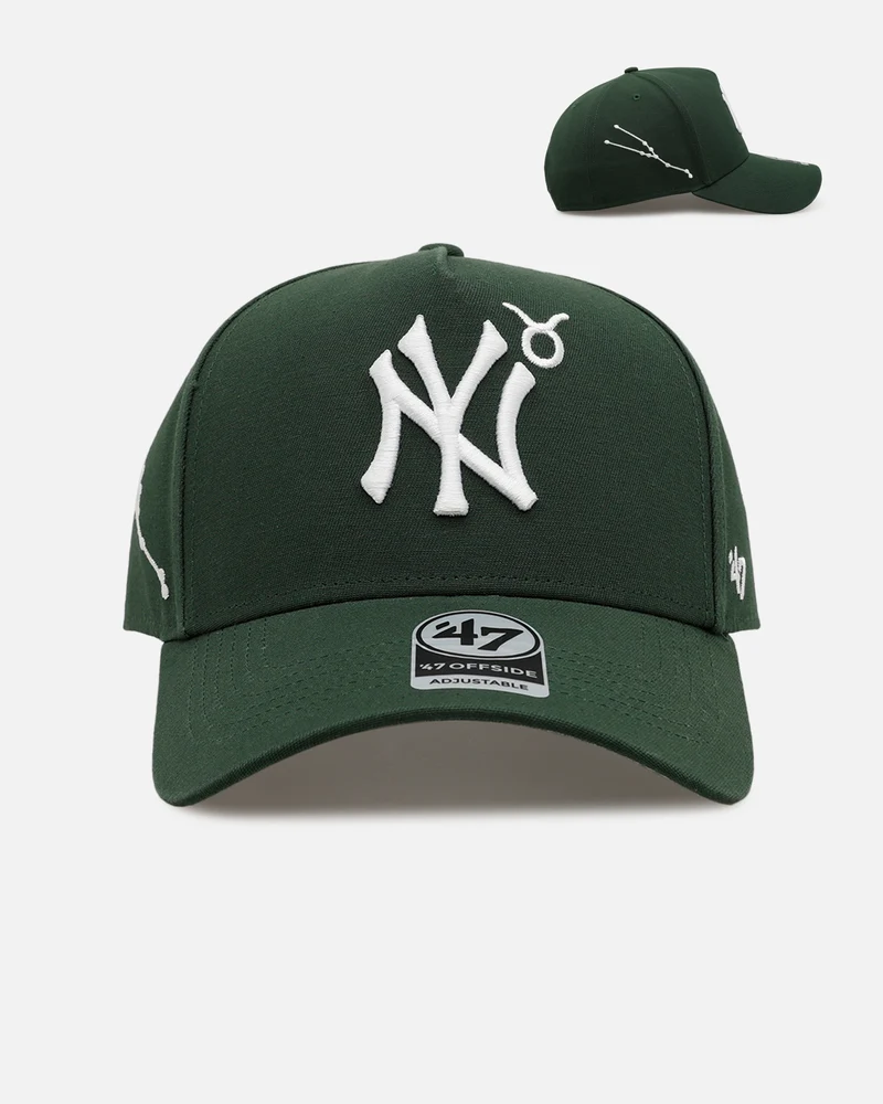 47 Brand New York Yankees 'Yankees Zodiac' Taurus 47 Offside Snapback Dark Green