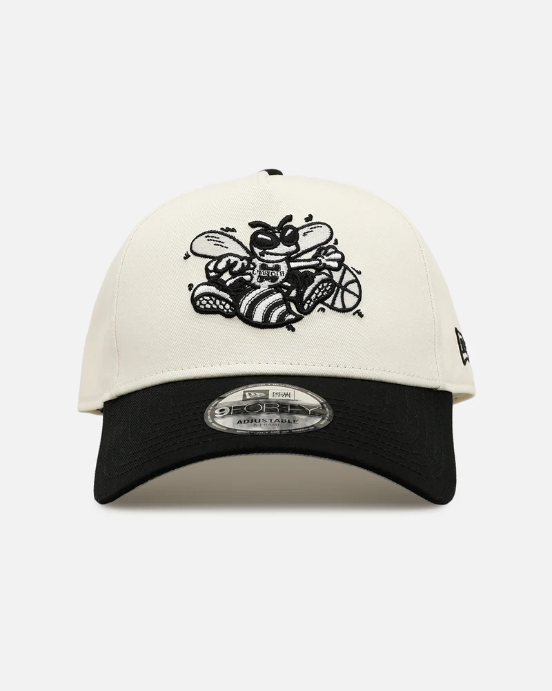 New Era Charlotte Hornets 'Easy Chrome Black' 9FORTY A-Frame Snapback Chrome/Black