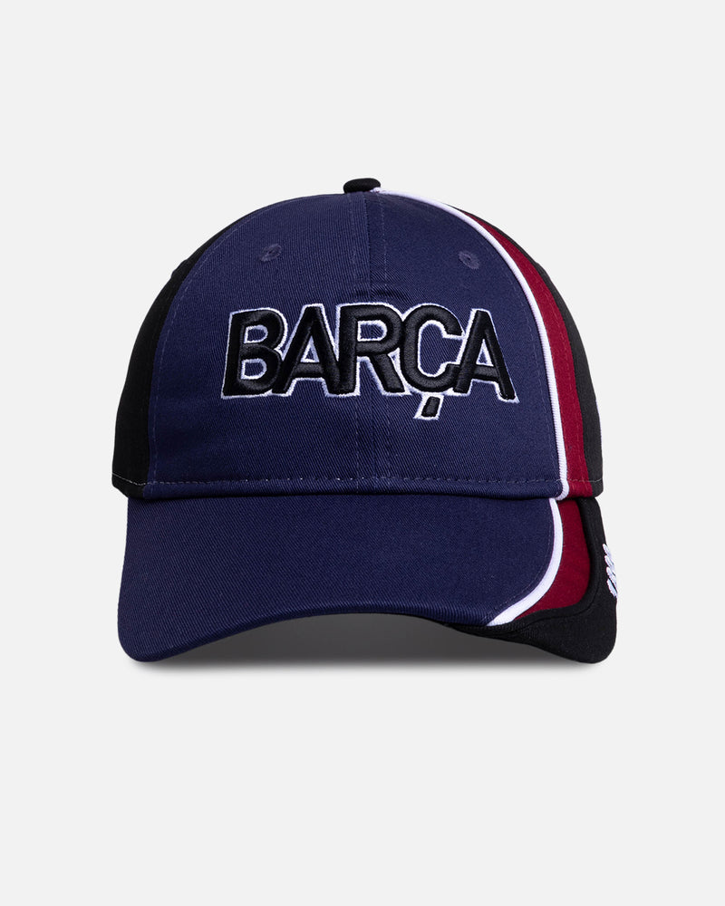 New Era FC Barcelona 'Moto Unstructured' 9TWENTY Strapback Navy
