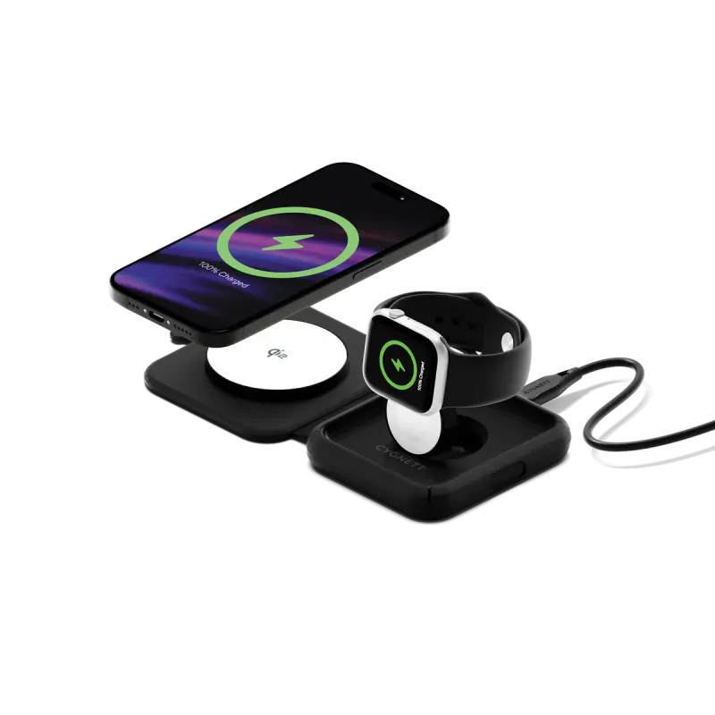 MagTravel Qi2 2-in-1 Wireless Charger