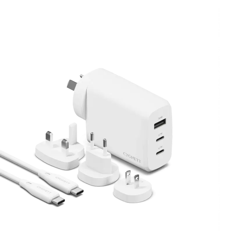 67W Multi Port Wall Charger